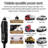 Poêle de cuisson électrique multicuiseur 12V/24V, cuiseur à riz, ragoût de soupe, chaudière, voiture de voyage/camion, poêle à frire, boîte à déjeuner 4