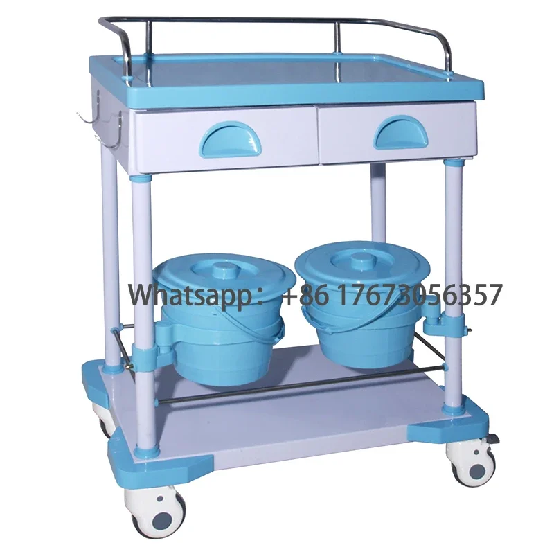 

Hospital ABS Medical Emergency Trolley Crash Cart Medicine Treatment Trolley For Hospital Use