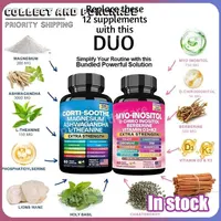 Arginine Neuroamine Capsules Myo-Inositol and Magnesium Multivitamin Combo with Vitamin D3 K2 Zinc Chromium