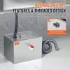 VEVOR Commercial Grease Trap Grease Interceptor Top Inlet Interceptor Under Sink Stainless Steel Grease Trap Waste Water Oil-wat 4