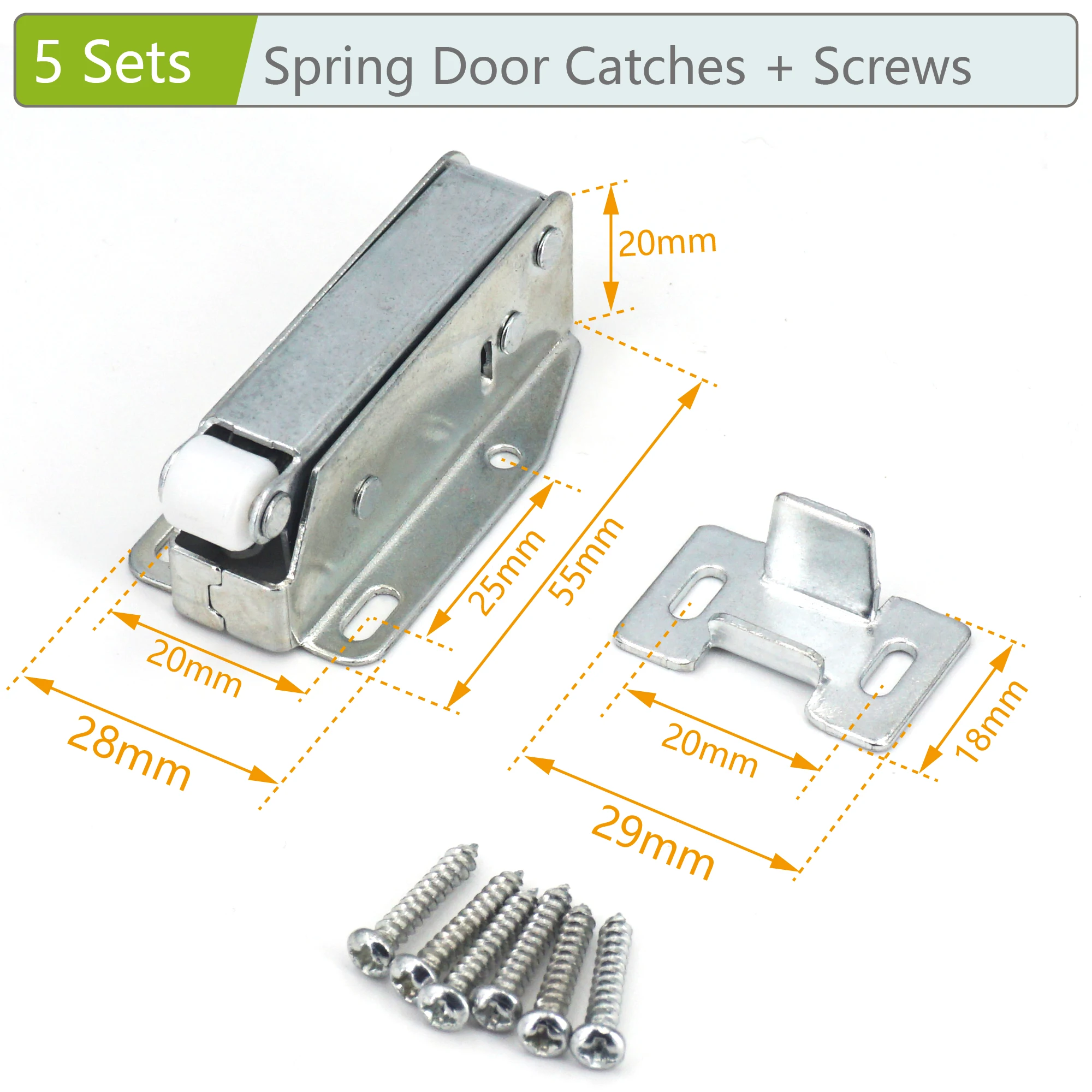 5 Sets Door Catches