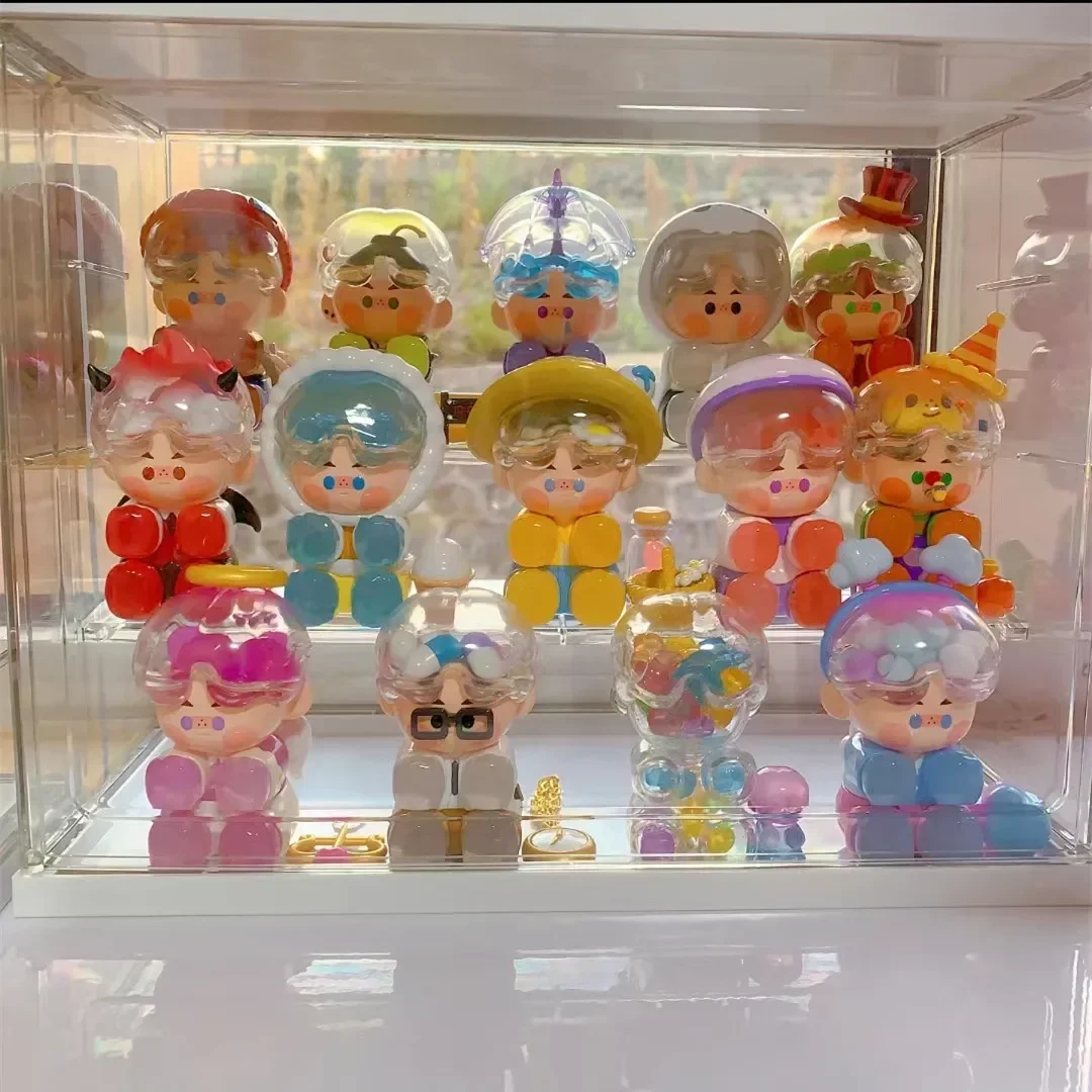 

Милая аниме-фигурка в подарочной коробке-сюрпризе, оригинальная Пино-Желейная серия Today Mood, детские игрушки, модель с подтверждением стиля