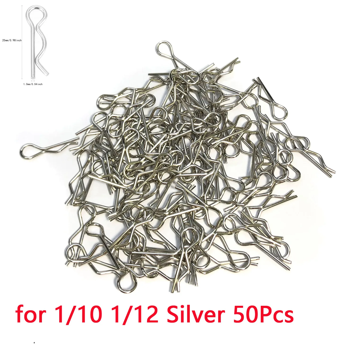 50Pcs YSIDO RC Auto Shell Körper Clips Pins R Schnallen Feste für 1/5 1/6 1/7 1/8 1/10 1/12 1/14 1/16 1/18 TRAXXAS SCX10 RC Auto Teile – Detail 11