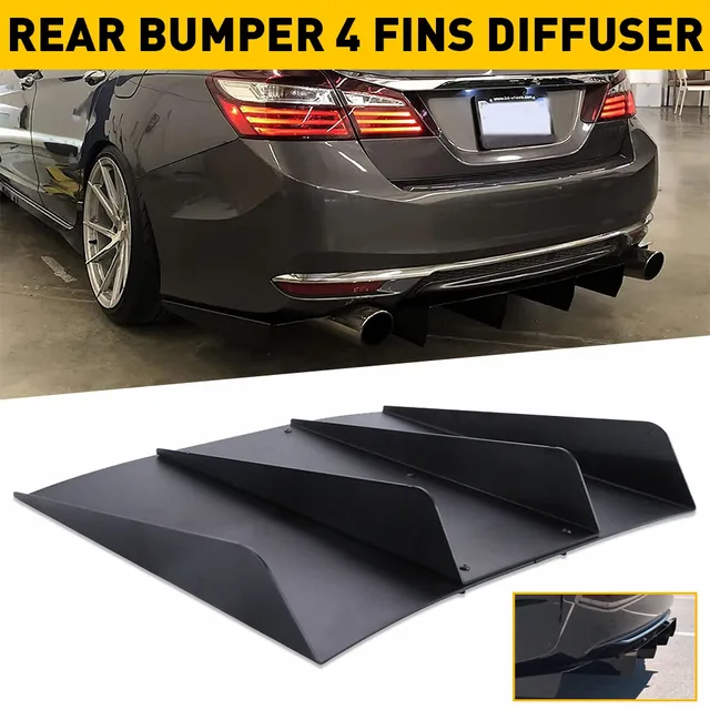 Universal Rear Diffuser Fins 1