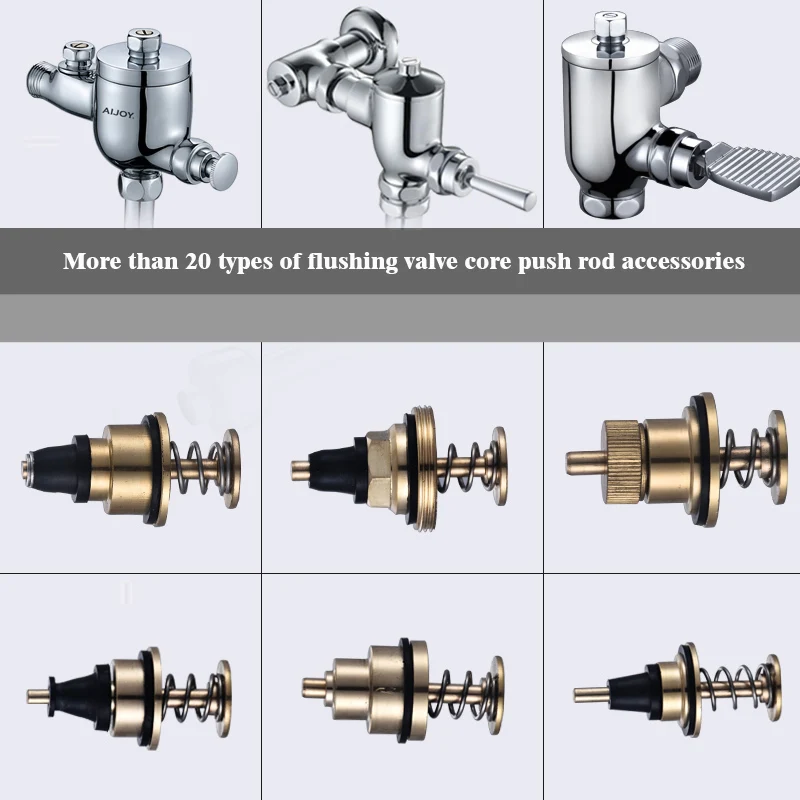 Flushing Valve Core, Foot Squatting Pan Switch, Foot Delay Valve, Hand Flush Valve, Maintenance Accessories
