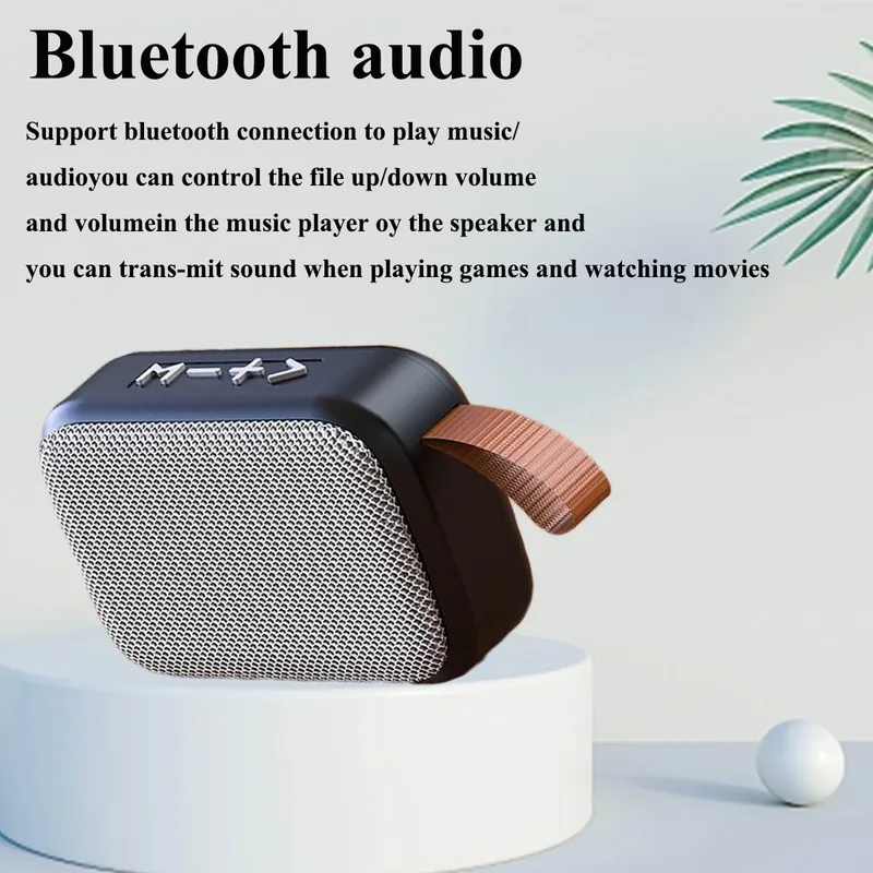 Portable Speakers Outdoor Bluetooth 5.0 Mini Oxford