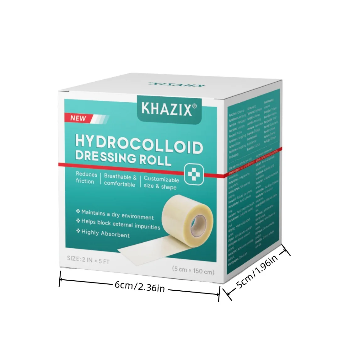 Advanced Skin-Friendly Hydrocolloid Healing Dressings - Soft, Anti-Infection, Customizable Roll