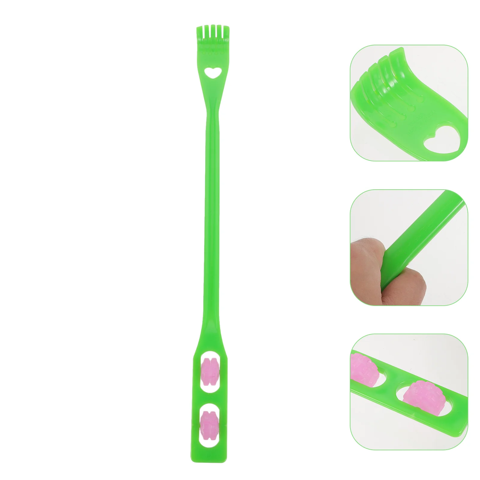 

Tickle Rake Portable Back Scratcher Body Scratching Tool for Women Plastic Massage Manual