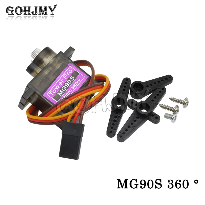 Classic servos MG90S For RC Planes Fixed wing Aircraft model telecontrol aircraft Parts Toy motors MG90
