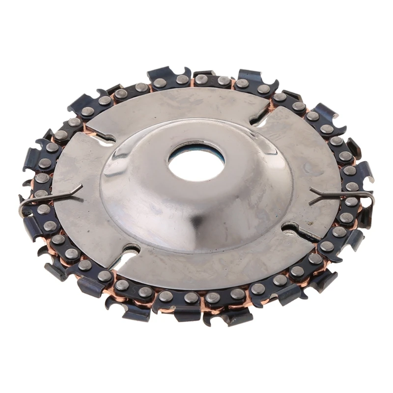 Double-side Chain Saw Disc with Interlocked for Woodworking Circular Saw