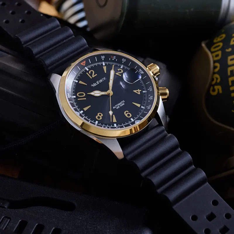 Milifortic S089 Alpinist Homage Sport Watch Men Inner Compass