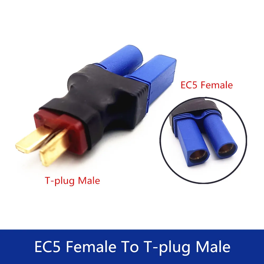 Universal Female to Male Connector Adapter for RC Models - Ideal for Cars, Airplanes, Drones, and Boats