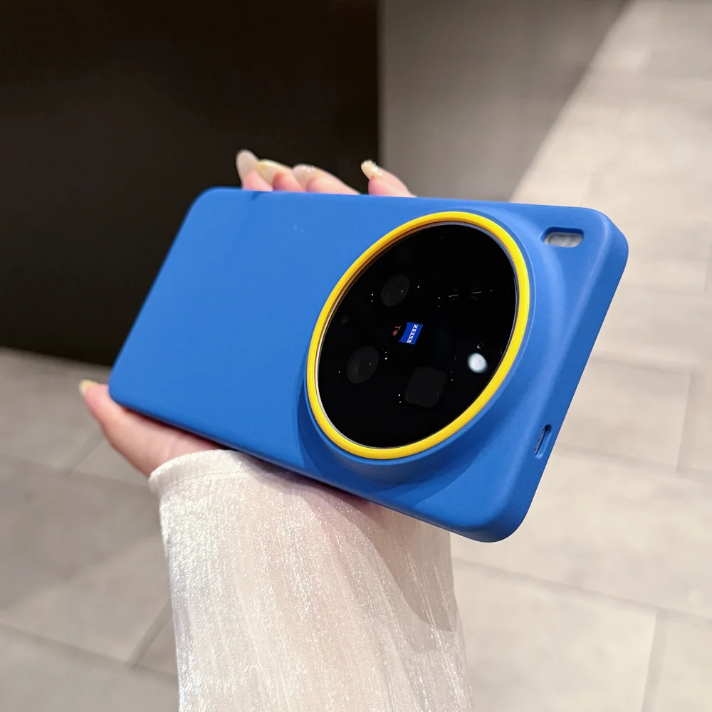 Matte Finish Magnetic Hard Back Phone Case - Wireless Charging & Anti-Fingerprint Design, Shockproof Protection