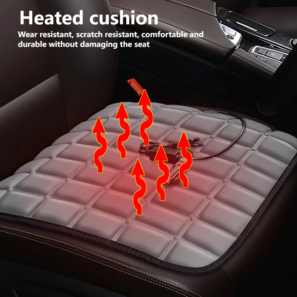 2V-Car-Seat-Heated-Cover-Electric-Heating-Pads-Adjustable-Temperature ...