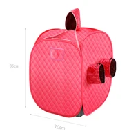 Portable Steam Sauna 2 Person Home Spa With 2.6L Steamer Remote Control for Detox 2