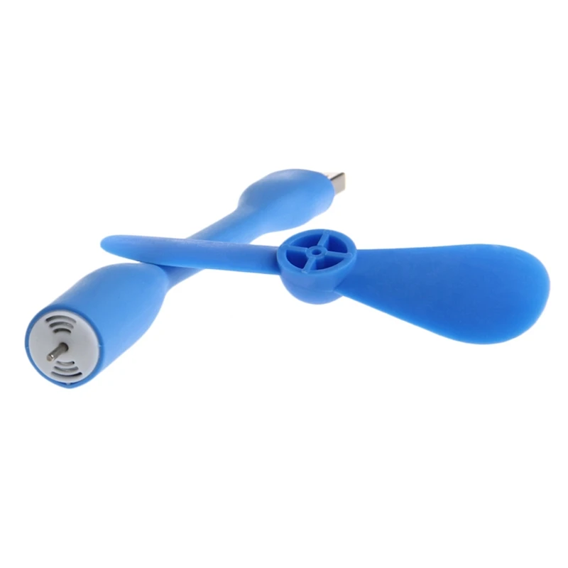 huiheng Mini ventilateur d'horloge USB, Col de cygne Flexible Horloge