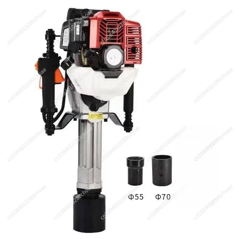 1900W pile driver power small railway emergency building orchard wooden pile tri