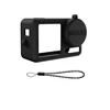 Sports Camera Silicone Case  Lens Cover Wrist Strap  for DJI DJI OSMO Action 3 / DJI Action 4 Camera Accessories 1