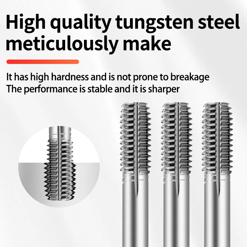 Carbide Tungsten Steel JIS Standard Roll Forming Tap M2 M3 M4 M5 M6 M8 M10 Machine Screw Thread Taps