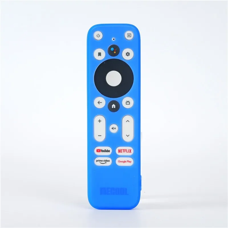 Onn Android TV 2K FHD Streaming Remote Control Covers Anti-Slip Remote Holder Protective Silicone Case Lanyarh