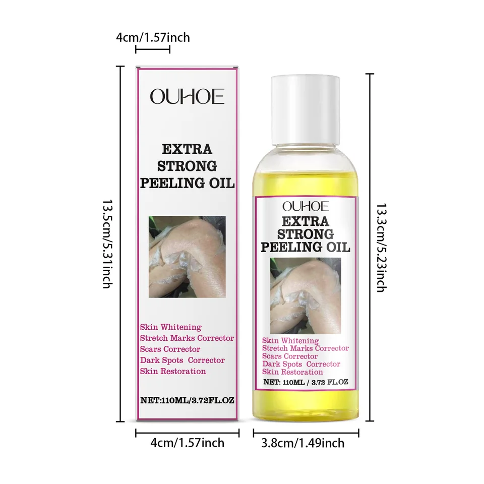 Natural Body Peeling Oil for Exfoliation and Moisturizing