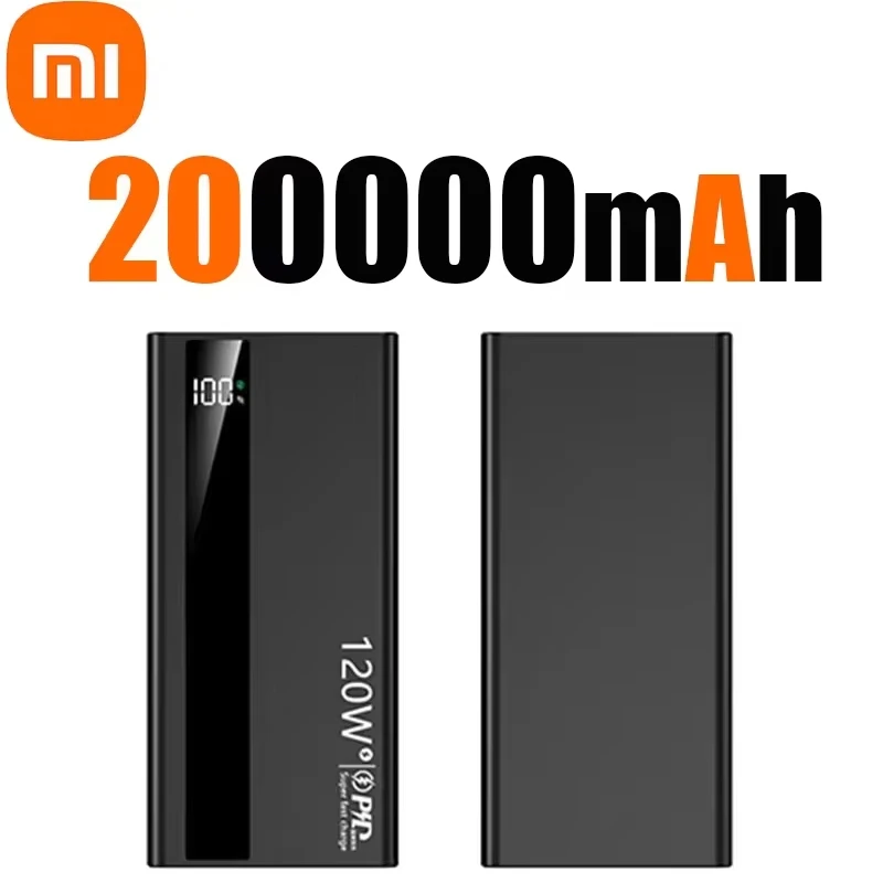 Black 200000mAh