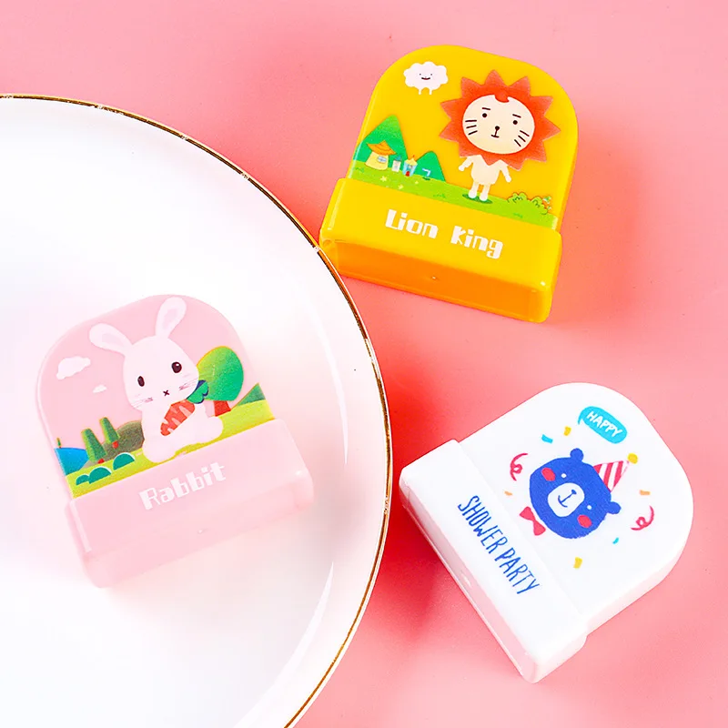 Name Stamp Clothing for Student Clothes Chapter School Uniform Cartoon Pattern Style Waterproof Wash not Faded Stamp