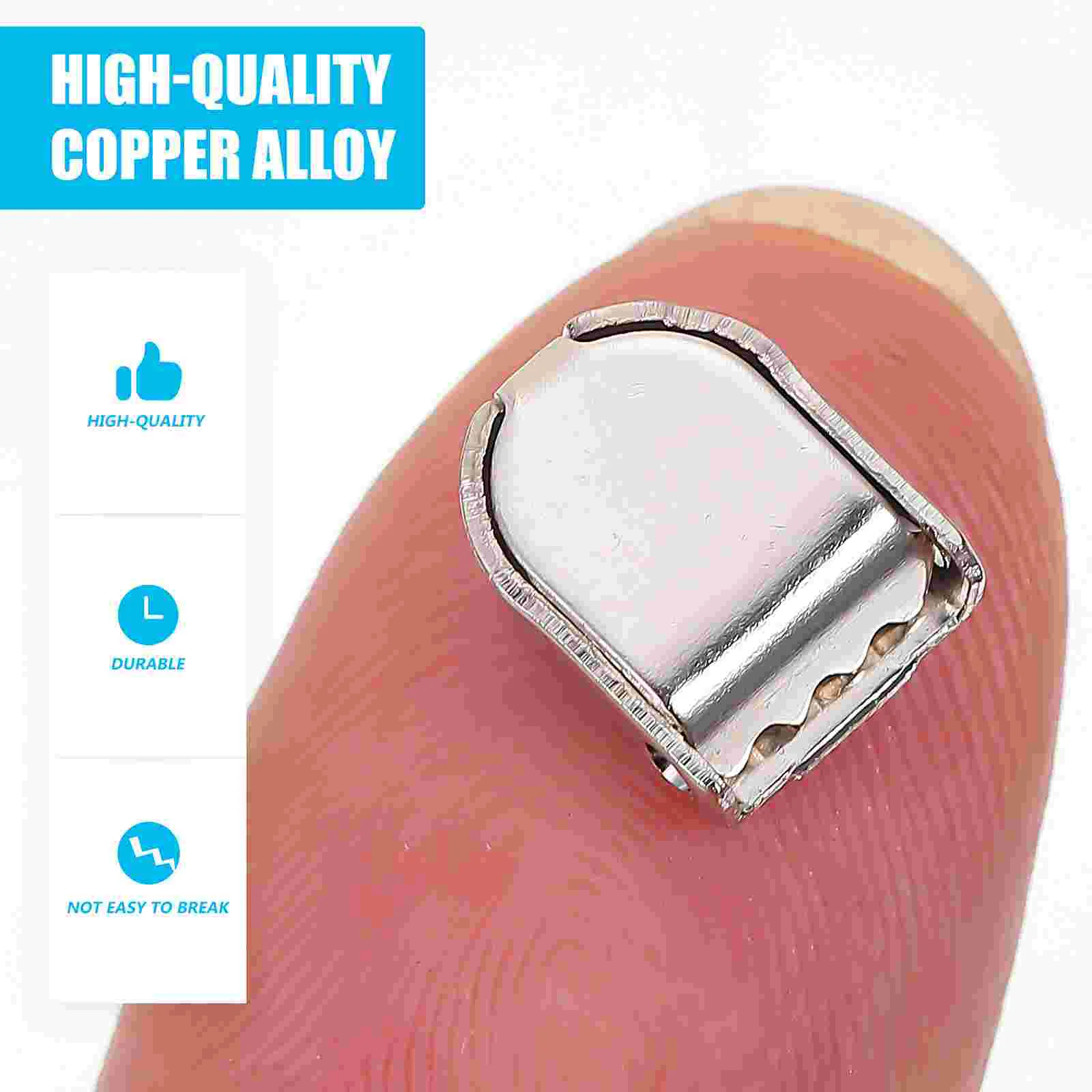 100 Pcs Shoelace Buckle Connector White Boots Premium Buckles Gym Shoes Metal Sweater Connectors Tail