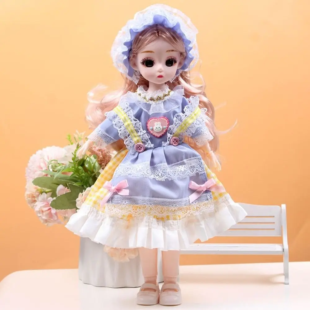 Dressing Spherical Joint 30cm Anime Bjd Dress Up with Clothes Hinged Colorful Cute 30cm Articulated