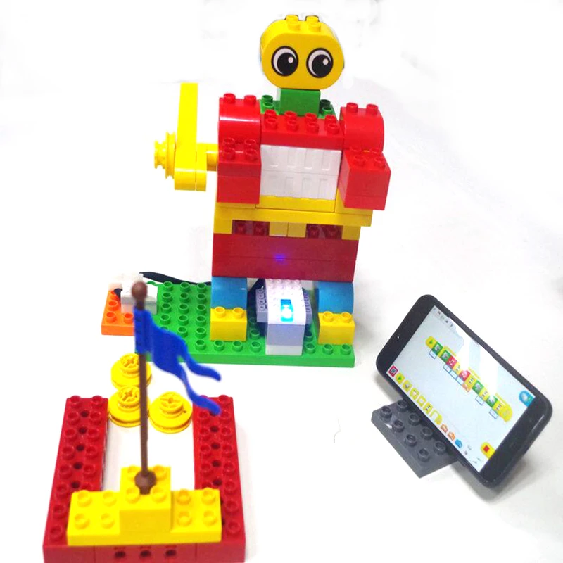 9656 Engine Motor Building Block Compatible lego Wedo Program