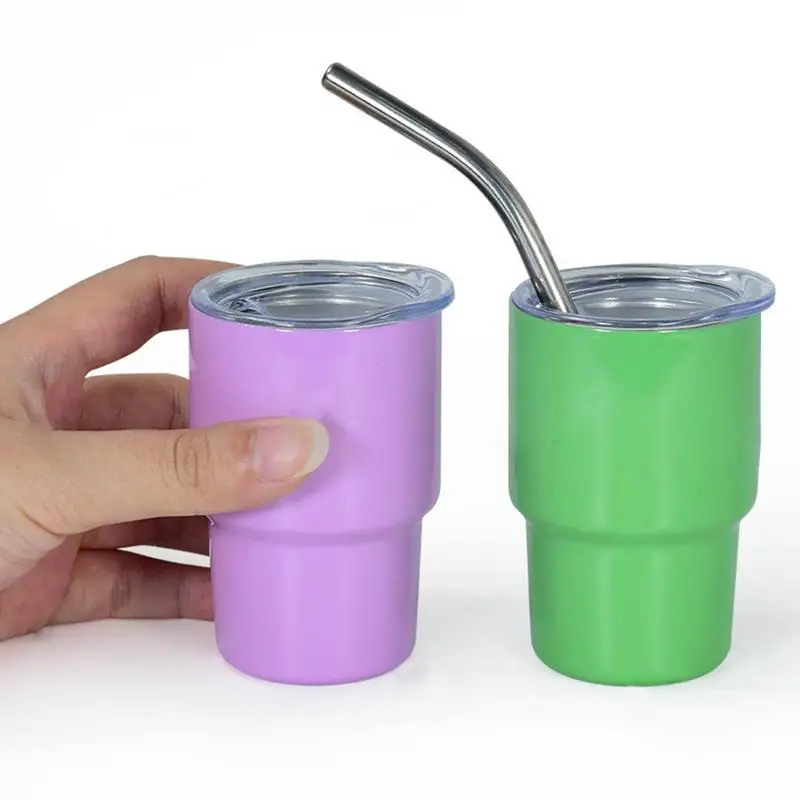 Sublimation Mug Blank Double Wall Water Cup Stainless Steel Vacuum Cup  Travel Coffee Mug With Lid And Straw Kitchen Accessories