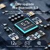 EARDECO Wireless Headphones With Microphon Bluetooth Earphone ENC Noise Cancelling Handsfree Headset Busines Auriculares Driving 4