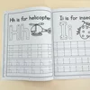 Tracing Letters A-Z Uppercase and Lowercase Writing and Coloring Workbook Preschool English Learning Montessori 4