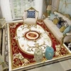 European Red Large Area Rugs Living Room Gorgeous Decoration Sofa Area Carpets Non-slip Bedroom Cloakroom Floor Mat Customizable 4