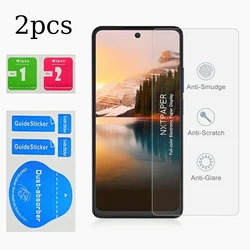 Protecteur d'écran en verre trempé HD anti-rayures haute clarté 2-pack