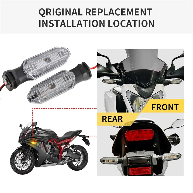Motorcycle Turn Signal Lights LED Turn Signal Light For HONDA Motorcycle