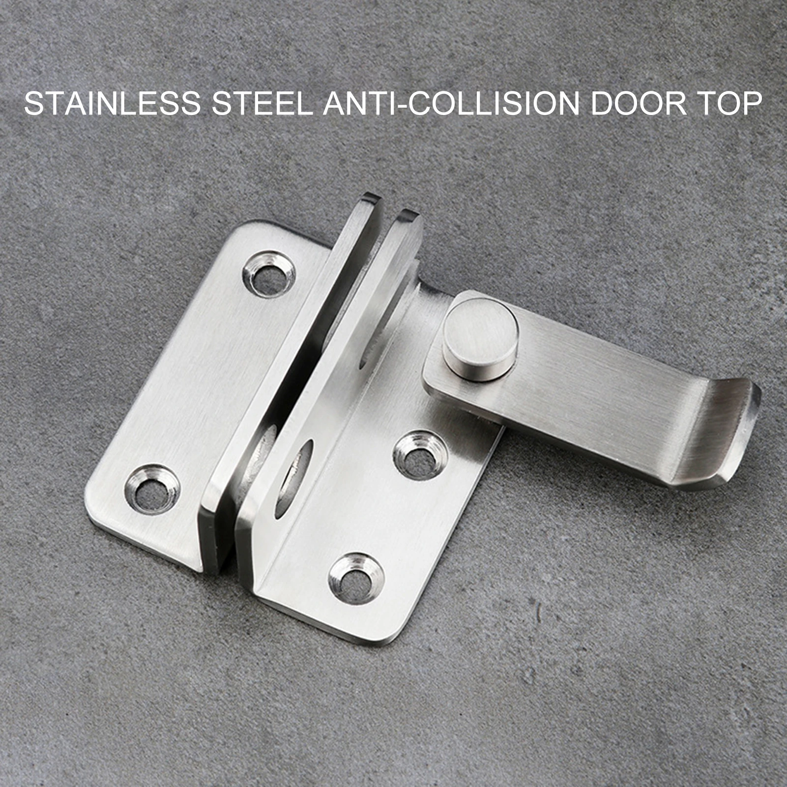 Door Bolts Buckles with Screw Stainless Steel Latch Hasp Door Locks Security Locks for Bedroom Drawer Window door latch