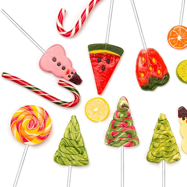 200 Pieces Acrylic Lollipop Sticks Cake Pops Sticks Candy Sticks