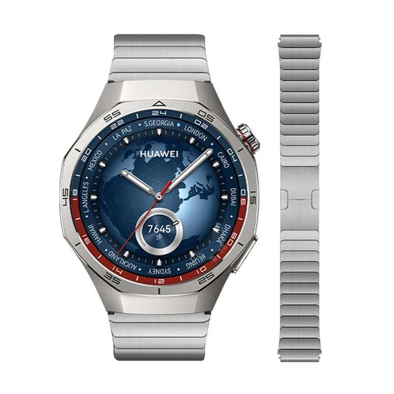 人気定番 22mm Stainless Ultimate Watch Huawei For Watchband Steel 携帯電話・スマートフォンアクセサリ
