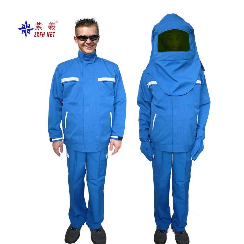 

Professional Prevent Electric Arc Proof Clothes Safety Protection Suit Electrical Insulation Arc Flash Suit