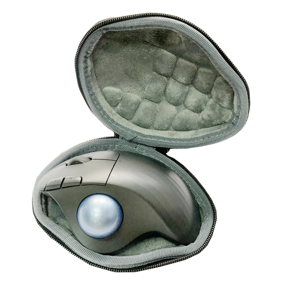 Custodia Rigida Da Viaggio In Eva Per Accessori Per Mouse Trackball Wireless Logitech M575 Mx Ergo