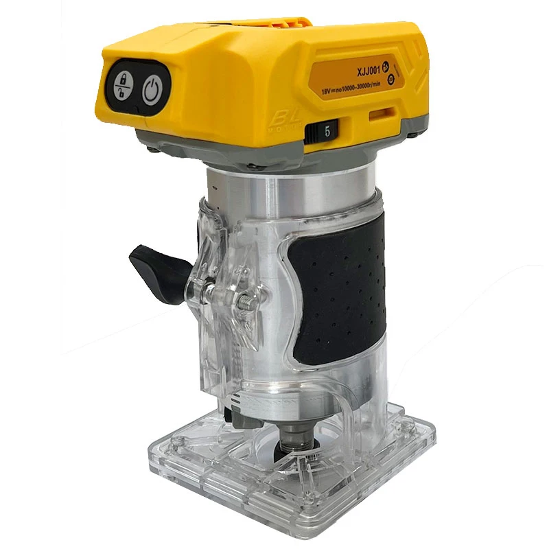Fit Dewalt Brushless 33000RPM Electric Trimmer Cordless Wood Trimming Machine Wo