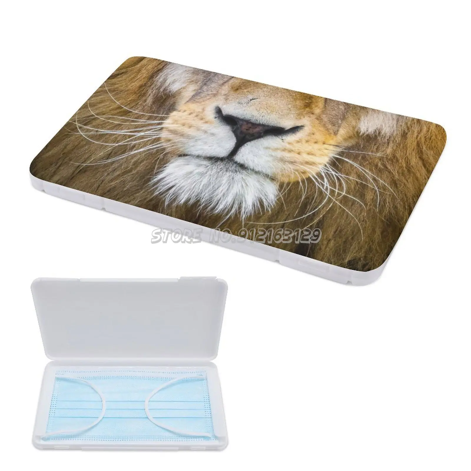 Коробка одноразовая для хранения маски Leo The Lion органайзер защиты от пыли и гриппа