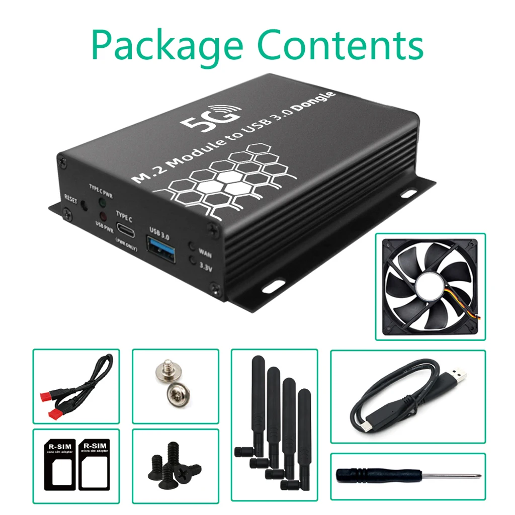 Suporte de Cartão Adaptador de Módulo sem Fio Ngff M.2 Chave b para Usb 3.0 3044 3052 Cartão 5g 4g Lte Modem Gsm Laptop pc Desktop - Imagem 2