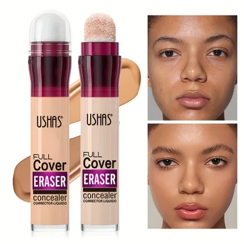 New Sponge Head Concealer for Dark Circles Freckles Acne Pigmentation and Blemishes Long Lasting Moisturizing Liquid Foundation 1