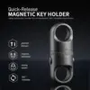 Titanium Magnetic Key Holder, Quick Release Keychain, Detachable Magnetic Keychain, Safely Lock System-360 ° Rotatable 2