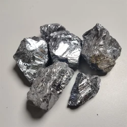 Nature's Energy Raw Terahertz Stone with Metallic Luster for Healing and Home Décor (About 100g)