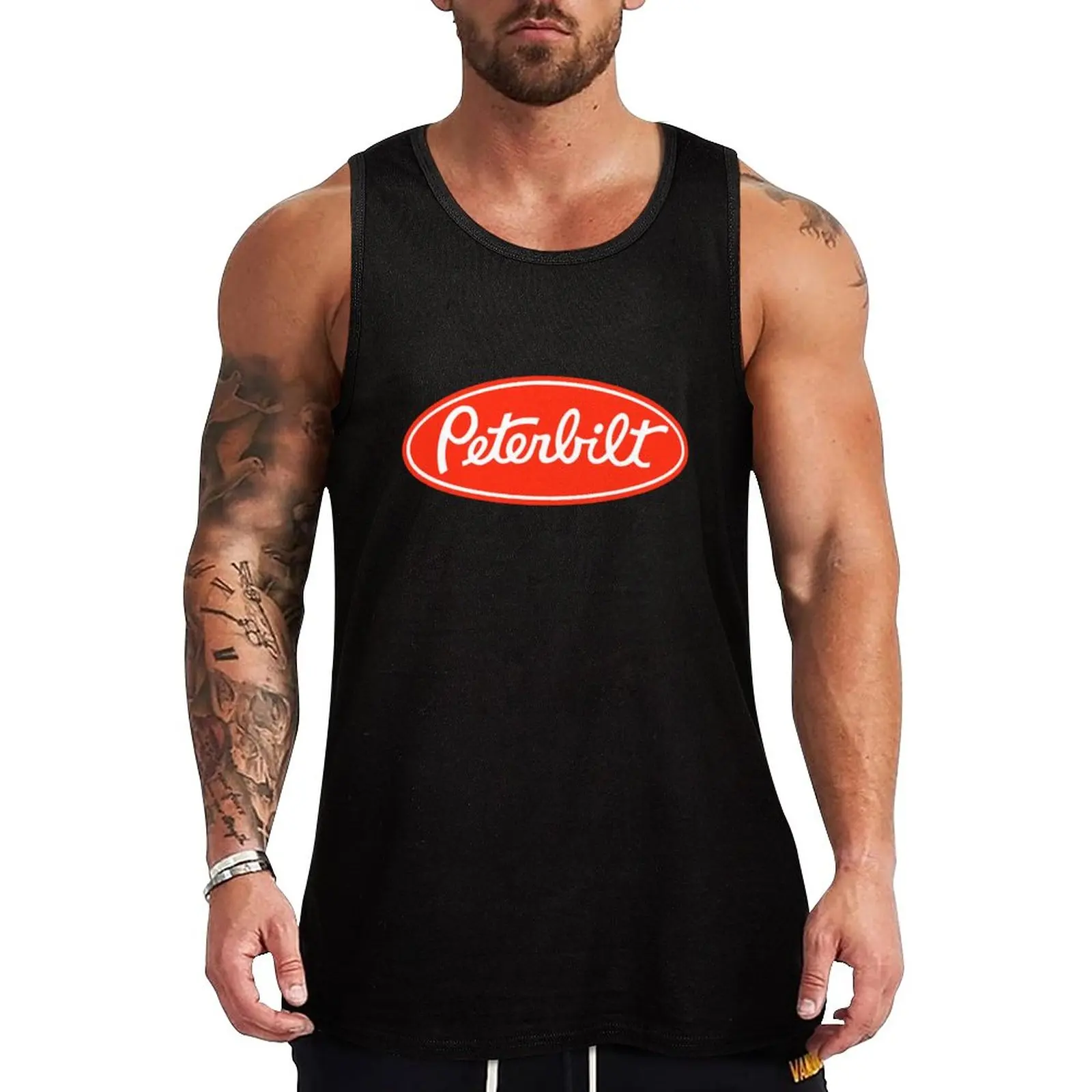 

New Peterbilt Truck Tank Top bodybuilding man Male clothes