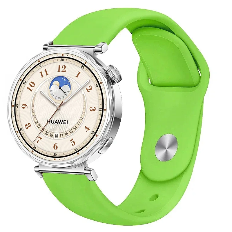 Premium Silicone Sports Strap - Versatile 18mm/22mm Wristband