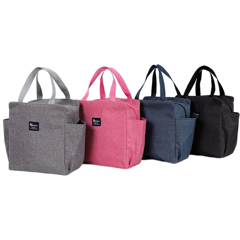 

Свежая сумка из алюминиевой фольги, водонепроницаемая сумка большой емкости из ткани Оксфорд, переносная изоляционная сумка для ланча на молнии, изоляционная сумка для ланча